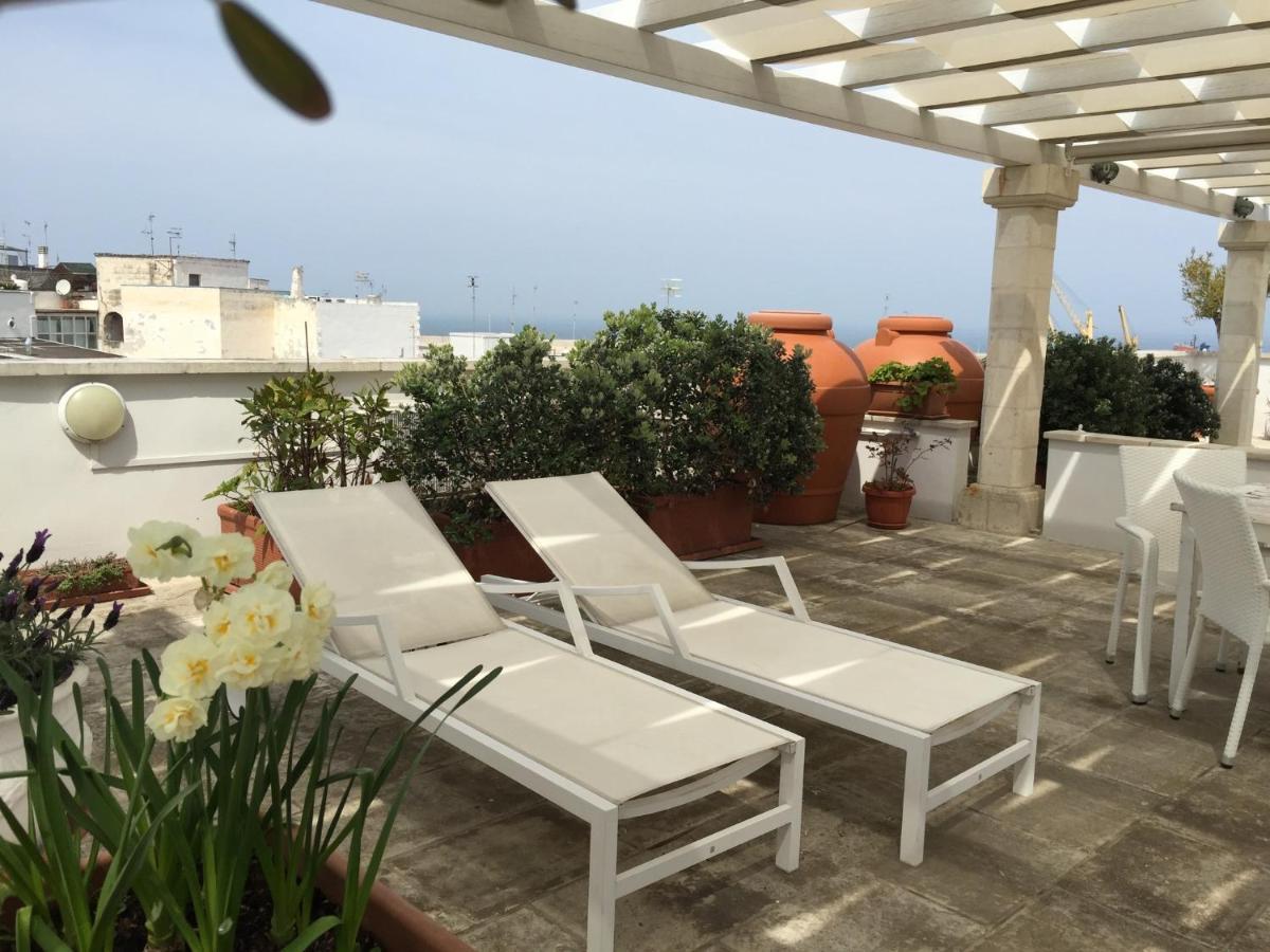 Palazzo Dei Gesuiti Appartamento Con Terrazza Privata Monopoli Ngoại thất bức ảnh